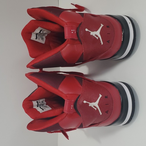 Jordan Flight 45 High Men Basketball, Size 11½, Red - Picture 10 of 15